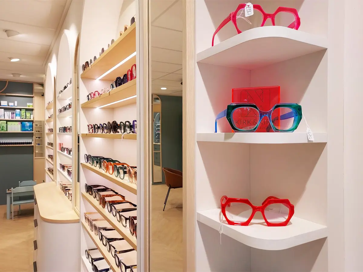 Agathe & Pierre, opticiens, Le Rheu — Nolwenn Kevell, architecte d’intérieur — vue 5