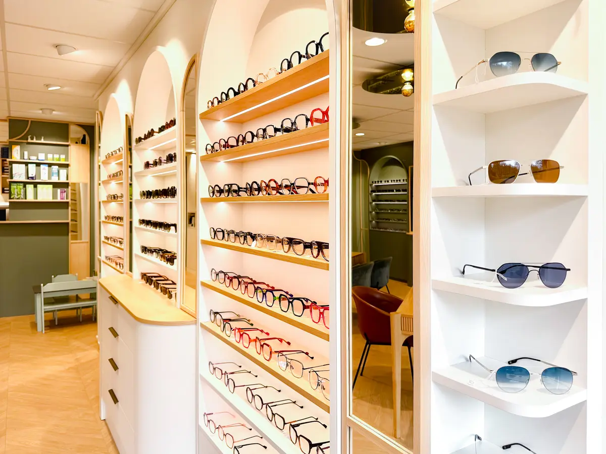 Agathe & Pierre, opticiens, Le Rheu — Nolwenn Kevell, architecte d’intérieur — vue 14