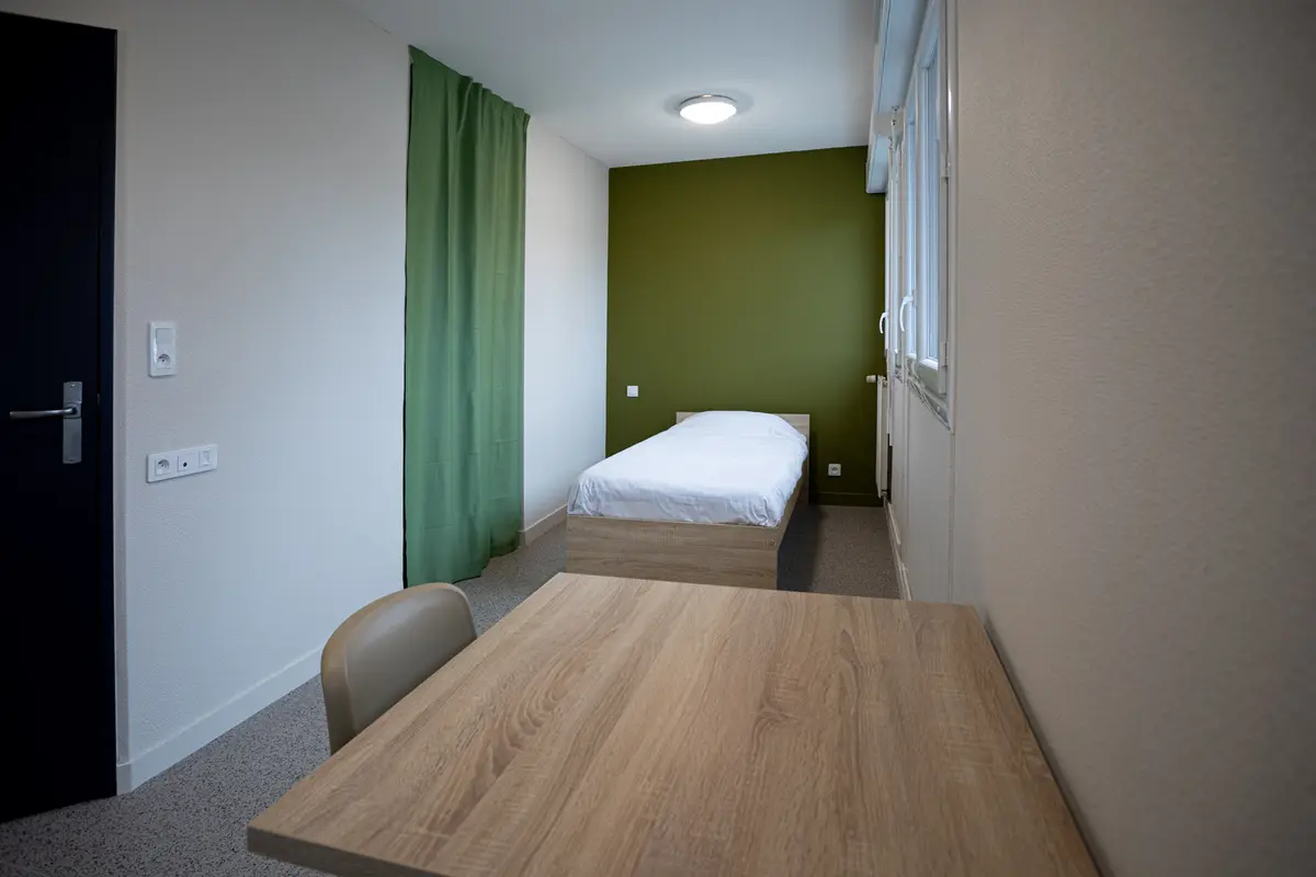 Résidence Habitat Jeunes, Fougères — design d’espace, Nolwenn Kevell